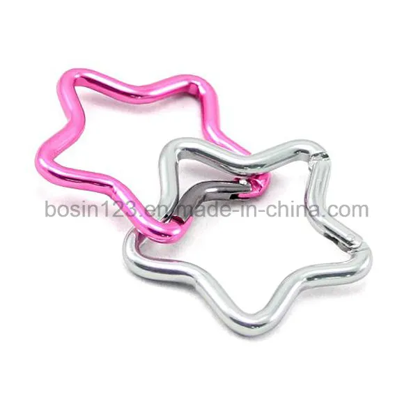 Metal 5cm Aluminum Snap Hook Carabiner