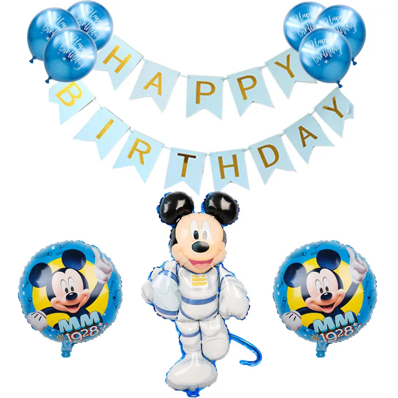 Mickey Minnie Birthday Balloon Set Party Theme Children′ S Birthday Decoration