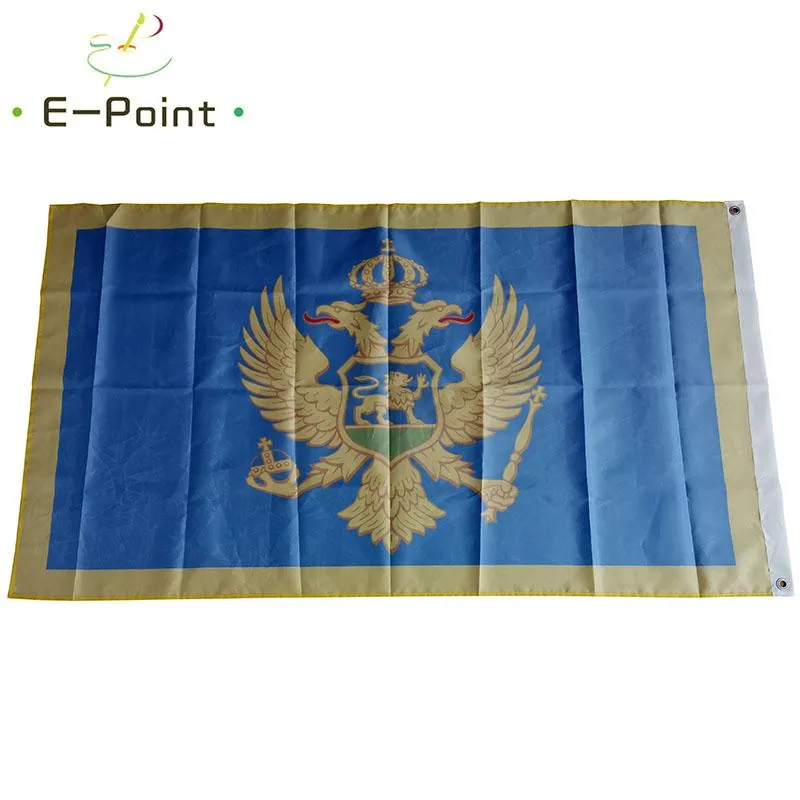 Naval Jack of Montenegro Flag 3*5FT (90cm*150cm) Polyester Flag Banner Decoration Flying Home & Garden Flags Festive Gifts