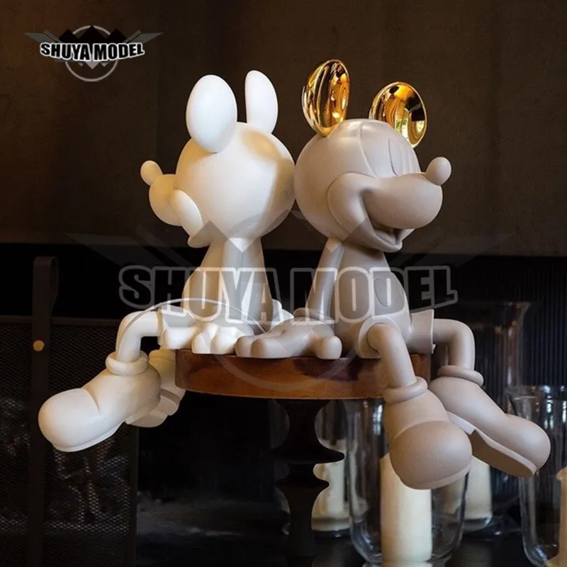 New Style Wholesale Price Customized Resin Mickey Mouse Cartoon Figure Mickey Mouse Statue