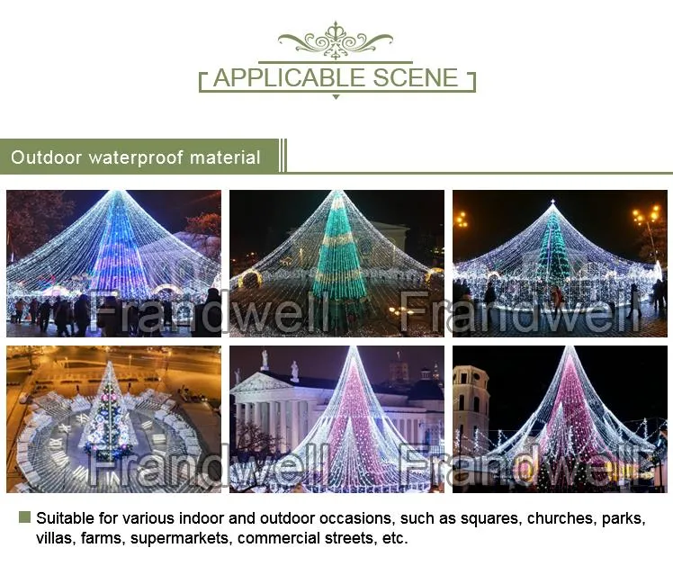 Outdoor Christmas Decoration Giant Christmas Tree for Sale