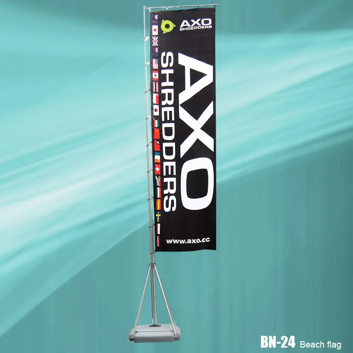 Outdoor Sidewalk Advertising Banner Feather Flag