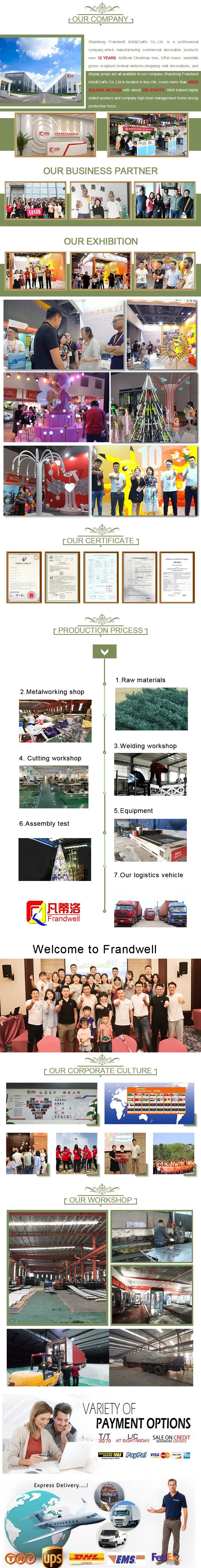 Outdoor Wholesale Price Giant LED Christmas Tree for Square Christmas Decoration