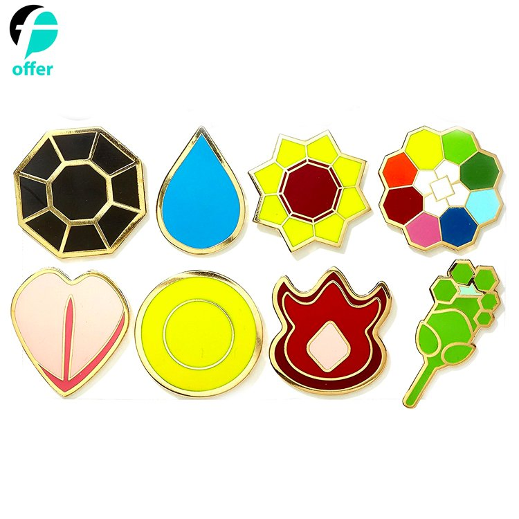 Pokemon Pin Sets with Wood Box