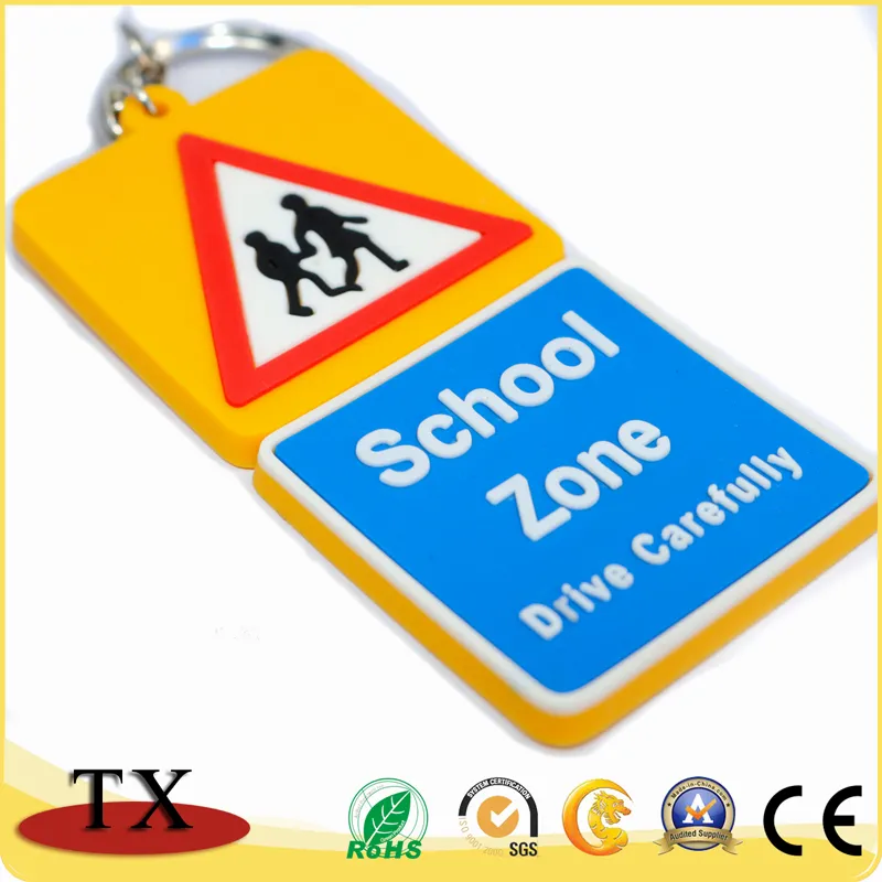 PVC Keychain Creative New Product Medal Fridge Magnet Customized Style