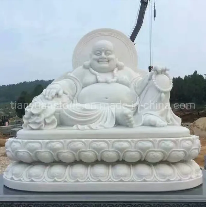 Stone Cast Buddha Statue Mold Giant Solid Granite Laughing Buddha Statue