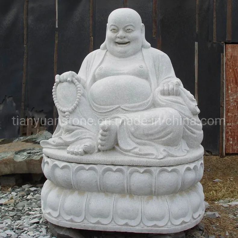 Stone Cast Buddha Statue Mold Giant Solid Granite Laughing Buddha Statue