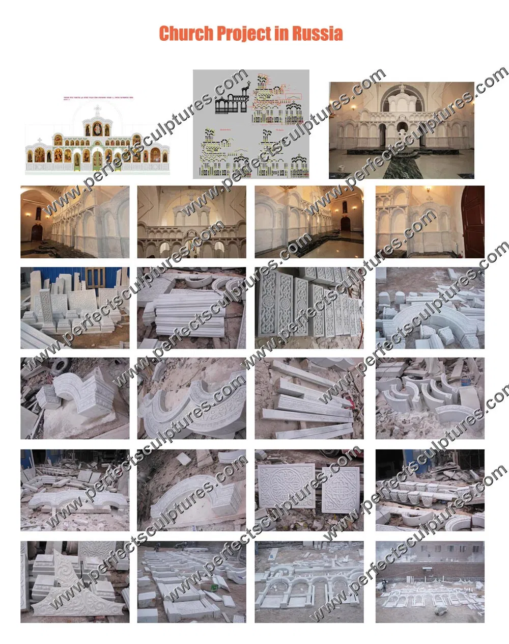 Stone Marble Granite Arch Doorway for Archway Door Surrounding (DR043)