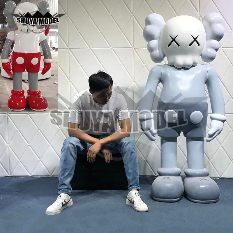 Toys Bearbrick Dolls Collection Model Gifts Kaw Figurines