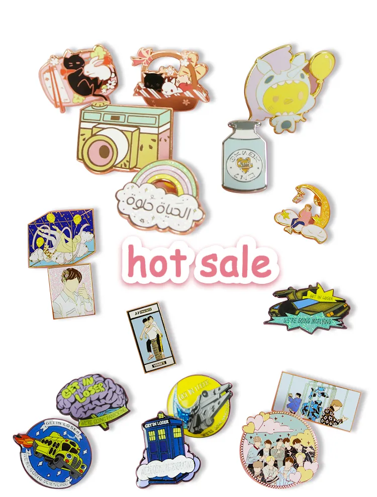 Wholesale Best Kpop Idol Metal Soft Enamel Lapel Pin Badge