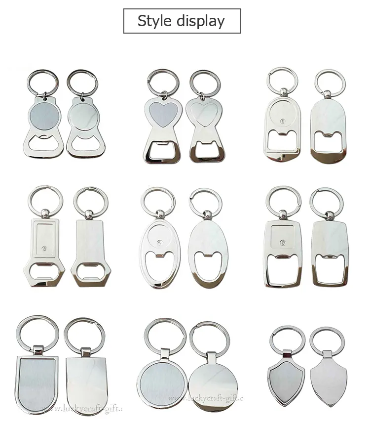 wholesale cheap metal custom logo blank key chain keychain