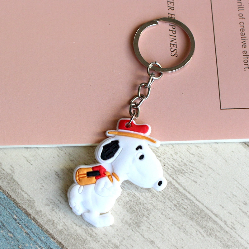 Wholesale in Stock Cute Pikachu Key Chain Custom Anime Character Keychain