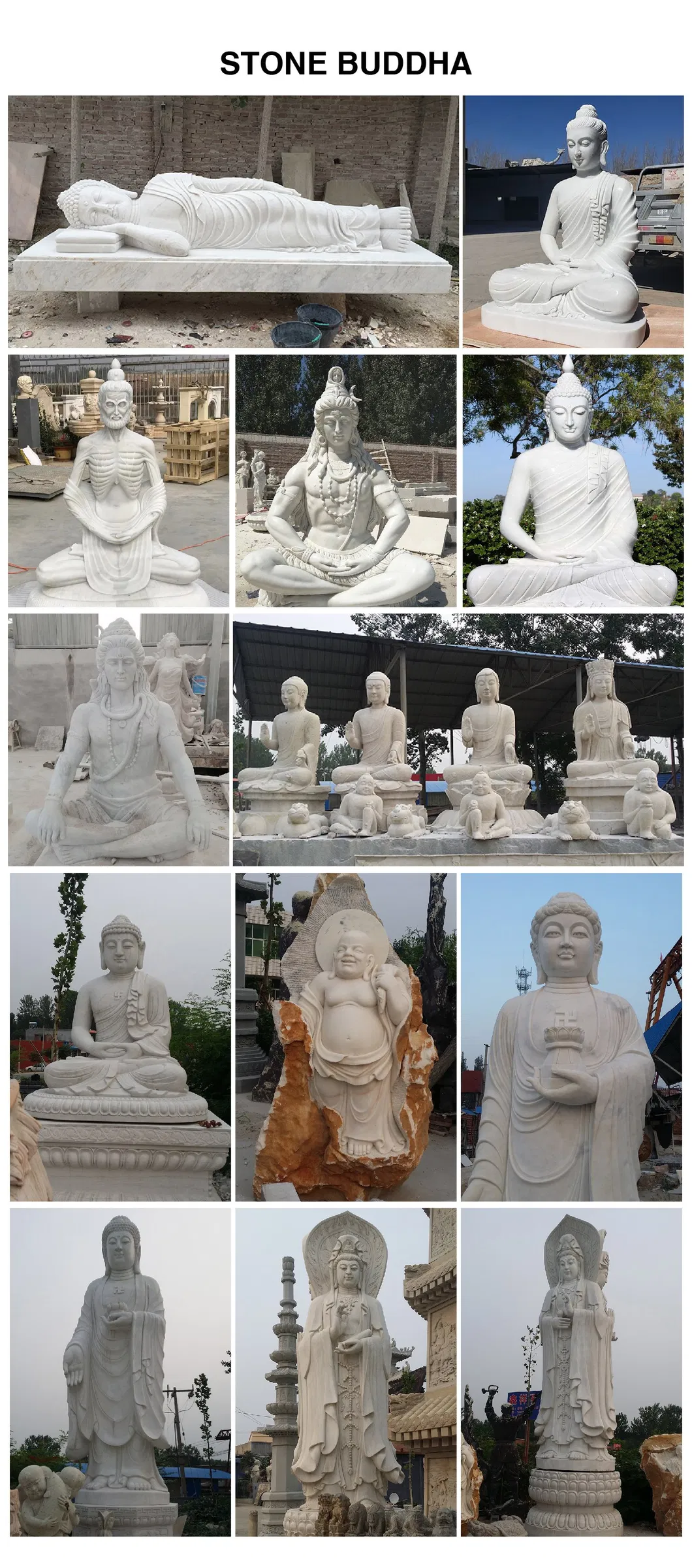 Wholesale Stone Indian Hindu God Shiva Garden Statue Marble Lord Shiva Statue Sculpture
