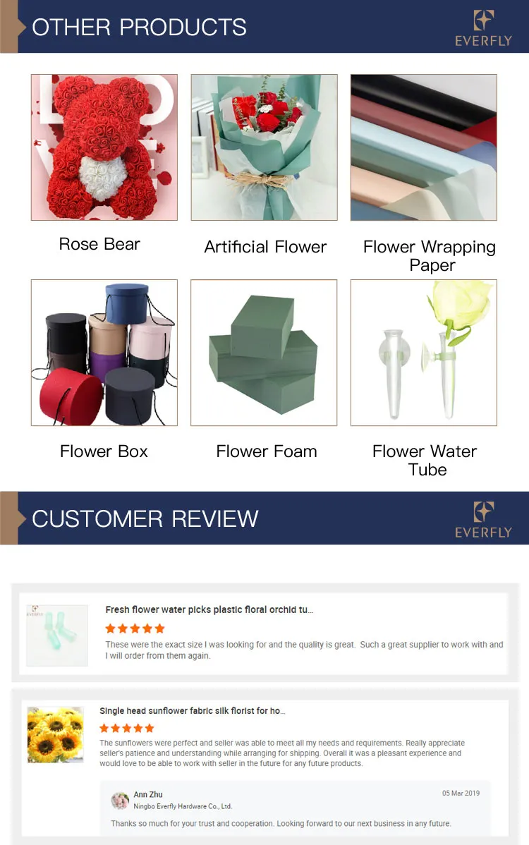 Wholesale Valentine′s Day Teddy Bear Handmade Soap Flower Blue Purple Bear Forever Eternal Rose Bear